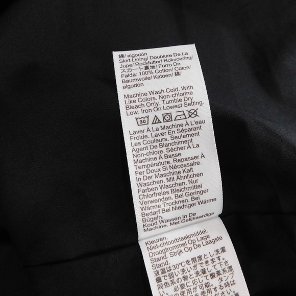 NWT!! J. CREW Bubble-Hem Mixy Dress Solid Black Mini Poplin Bubble Hem Small - Picture 15 of 16